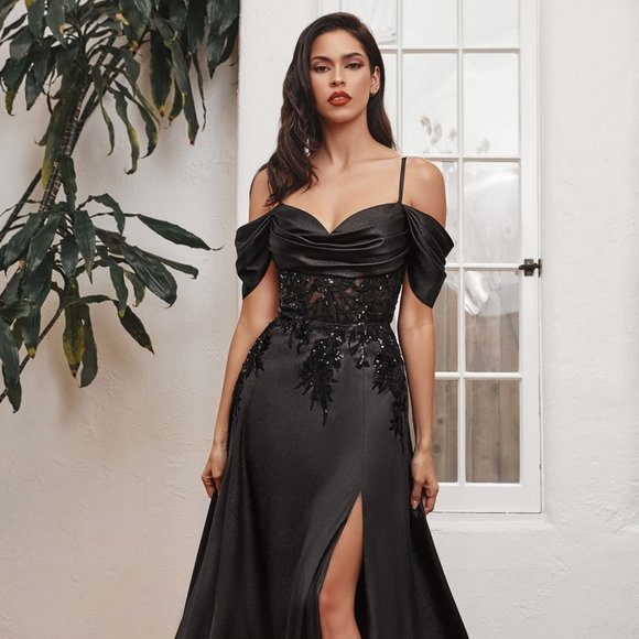 新品✨Herlipto Embellished Satin Long Dress Her lip to/ Embellished Satin Long Dress（Dresses）